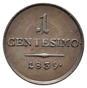 obverse: LOMBARDO VENETO - 1 Centesimo 1849 V