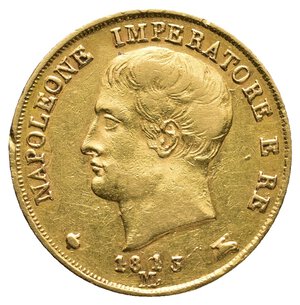 obverse: NAPOLEONE Imperatore d Italia - 20 Lire oro 1813 M