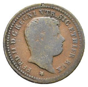 reverse: NAPOLI - Ferdinando II - Mezzo Tornese 1858