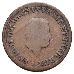 reverse: NAPOLI - Ferdinando II - 1 Tornese e mezzo 1854