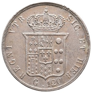 reverse: NAPOLI - Ferdinando II - 120 Grana argento 1848