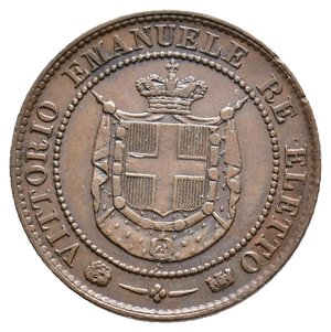 reverse: SAVOIA /Regno di Sardegna - Vittorio Emanuele II Re Eletto 2 centesimi 1859 Alta Conervazione