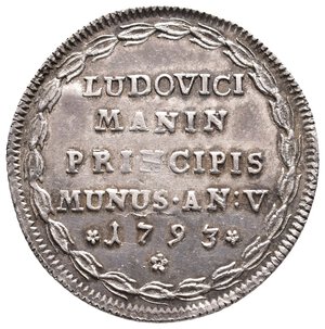 reverse: VENEZIA - L.Manin - Osella 1793 bella moneta