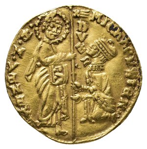 obverse: VENEZIA - Michele Steno (1400-1413) Zecchino oro