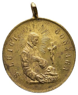 reverse: Medaglia votiva 1854 diam.21 mm