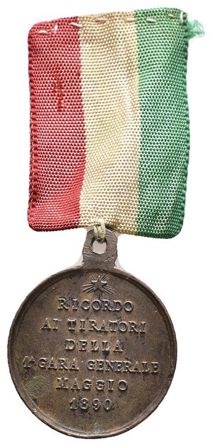 reverse: Medaglia Tiro a segno nazionale - diam.25 mm