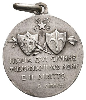obverse: Medaglietta Trento e Trieste 1918 - diam.21 mm
