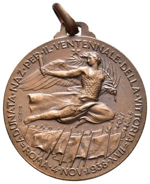 obverse: Medaglia 1938 ventennale della vittoria