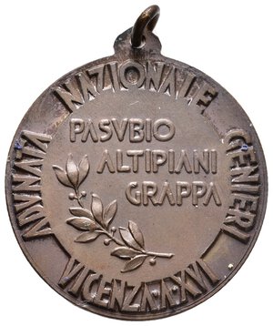 reverse: Medaglia fascista ANAG - Diam.36 mm