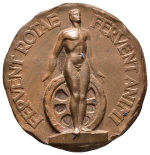 reverse: Medaglia Fascista Raduno Autieri in congedo  1937- diam.35 mm