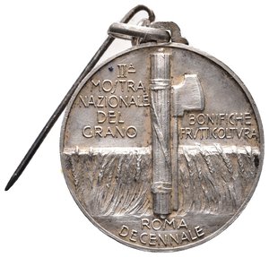 obverse: Medaglia  Roma Decennale Mostra del Grano  - diam.29 mm