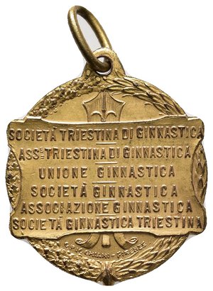 obverse: Medaglia Societa  Triestina di Ginnastica
