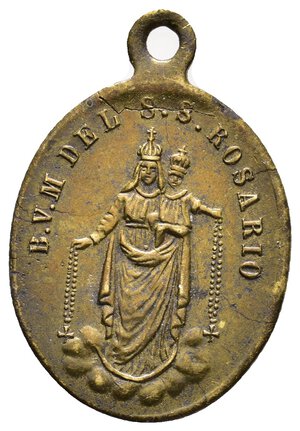 reverse: Medaglia votiva S.Domenico