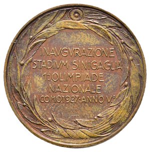 reverse: Medaglia Centenario Voltiano 1927