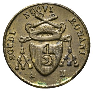 obverse: Peso Monetale Scudi Nuovi Romani