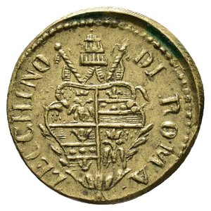 obverse: Peso Monetale Zecchino di Roma