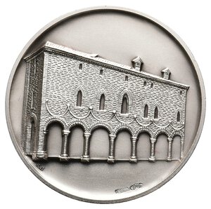 reverse: Medaglia Cassa di Risparmio di Carpi  - argento - diam.40 mm in scatola originale Johnson