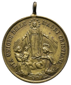 obverse: Medaglia Votiva Unioni MADRI Cristiane - diam.26 mm