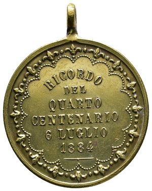 reverse: Medaglia Votiva S.Maria delle Carceri Prato 1884 - diam32 mm