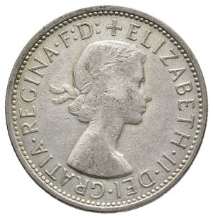 reverse: AUSTRALIA - Elisabetta II -  Florin argento 1958