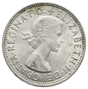 reverse: AUSTRALIA - Elisabetta II -  Florin argento 1962