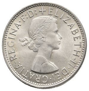 reverse: AUSTRALIA - Elisabetta II -  Florin argento 1960