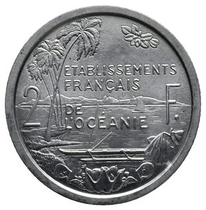 obverse: OCEANIA FRANCESE - 2 Francs 1949 FDC