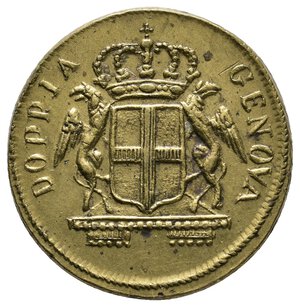 obverse: Peso Monetale Doppia Genova