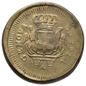 obverse: Peso Monetale Doppia Genova diam.31 mm