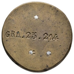 reverse: Peso Monetale Doppia Genova diam.31 mm