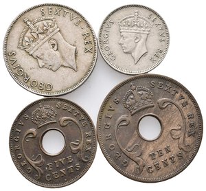 reverse: EAST AFRICA - Lotto monete