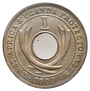 obverse: EAST AFRICA E UGANDA  - Edward VII - 1 Cent 1909