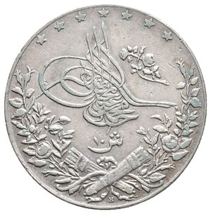 obverse: EGITTO - 10 Qirsh argento AH1327/6 (1913)