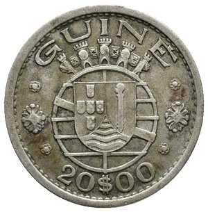 obverse: GUINEA - 20 escudos argento 1952