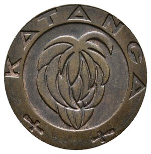 reverse: KATANGA - 1 Franc 1961