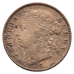 reverse: MAURITIUS - Victoria queen - 1 cent 1877