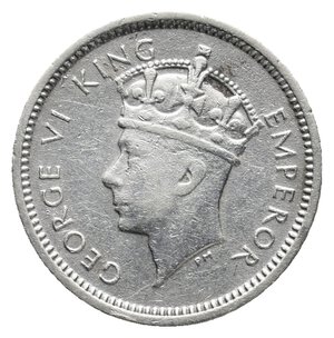 reverse: RODESIA - George VI - 3 Pence argento 1937 