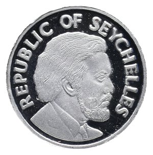 reverse: SEYCHELLES - 1 Cent 1976 PROOF