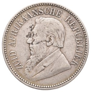 reverse: SUD AFRICA  -  2 1/2 Shillings argento 1897