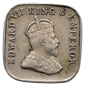 reverse: CEYLON - Edward VII - 5 Cents  1910