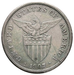 reverse: FILIPPINE - 1 Peso argento 1907