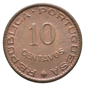 obverse: INDIA PORTOGHESE - 10 Centavos 1961