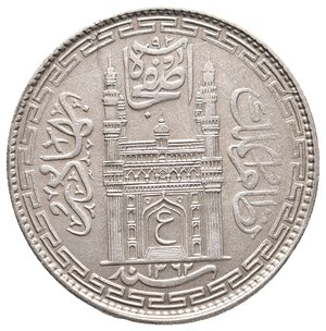 obverse: INDIA - Stati - Hyderabad - Rupia argento 1944