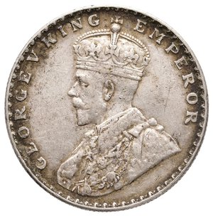 reverse: INDIA - Colonia Britannica - George V - Rupia argento 1912