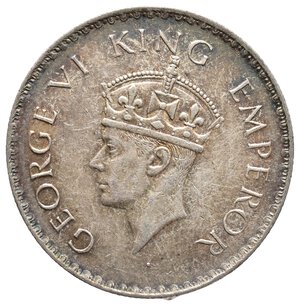 reverse: INDIA - Colonia Britannica - George VI - Rupia argento 1938