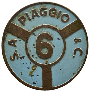 obverse: Spilla s.a.Piaggio smaltata