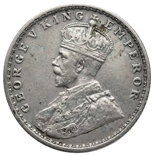 reverse: INDIA - Colonia Britannica - George V - Rupia argento 1918