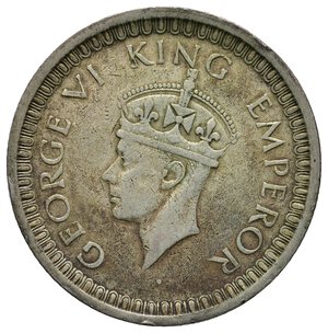reverse: INDIA - Colonia Britannica - George VI - Rupia argento 1942
