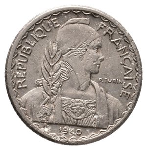 reverse: INDOCINA FRANCESE - 10 centimes 1940