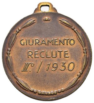 reverse: medaglia 3° C.A.R. 1930 - Diam.31mm
